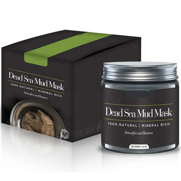 OEM natural soothing repairing detoxifies dead sea mud mask for face