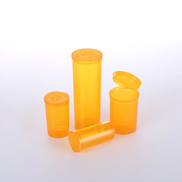 Pill container pop 13/19/30/60Dr pop tablet vials