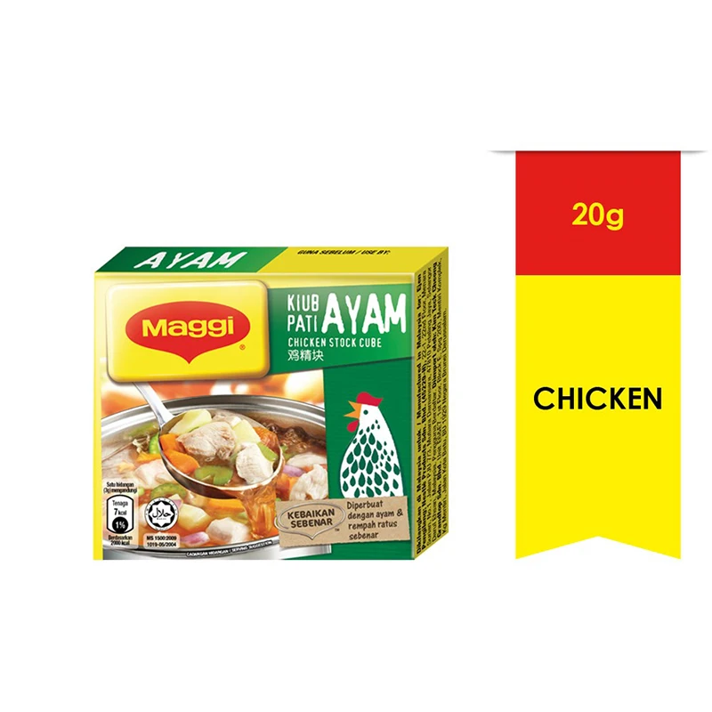 Premium Quality 20g MAGGI-Chicken Stock Cube with Offers A Convenient and Flavorful Solution