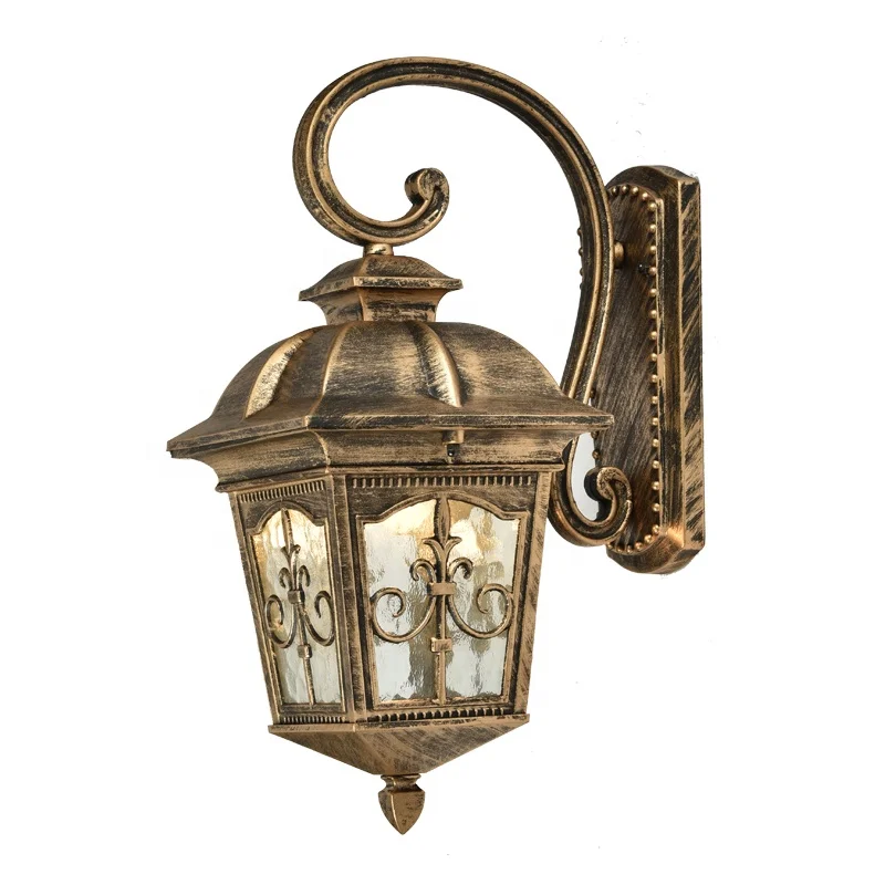 Contemporary Fancy Bright Wall Mounted Light Lantern For Exterior Landscape Commerical Led Wall Lamps