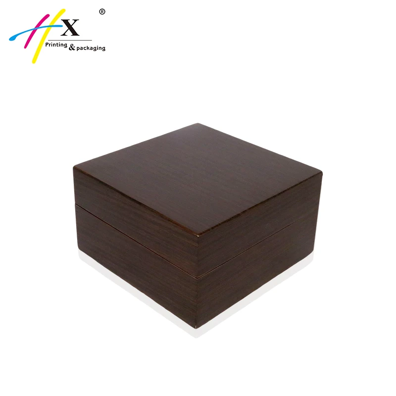 Высококачественная глянцевая коробка для часов, деревянная упаковочная коробка