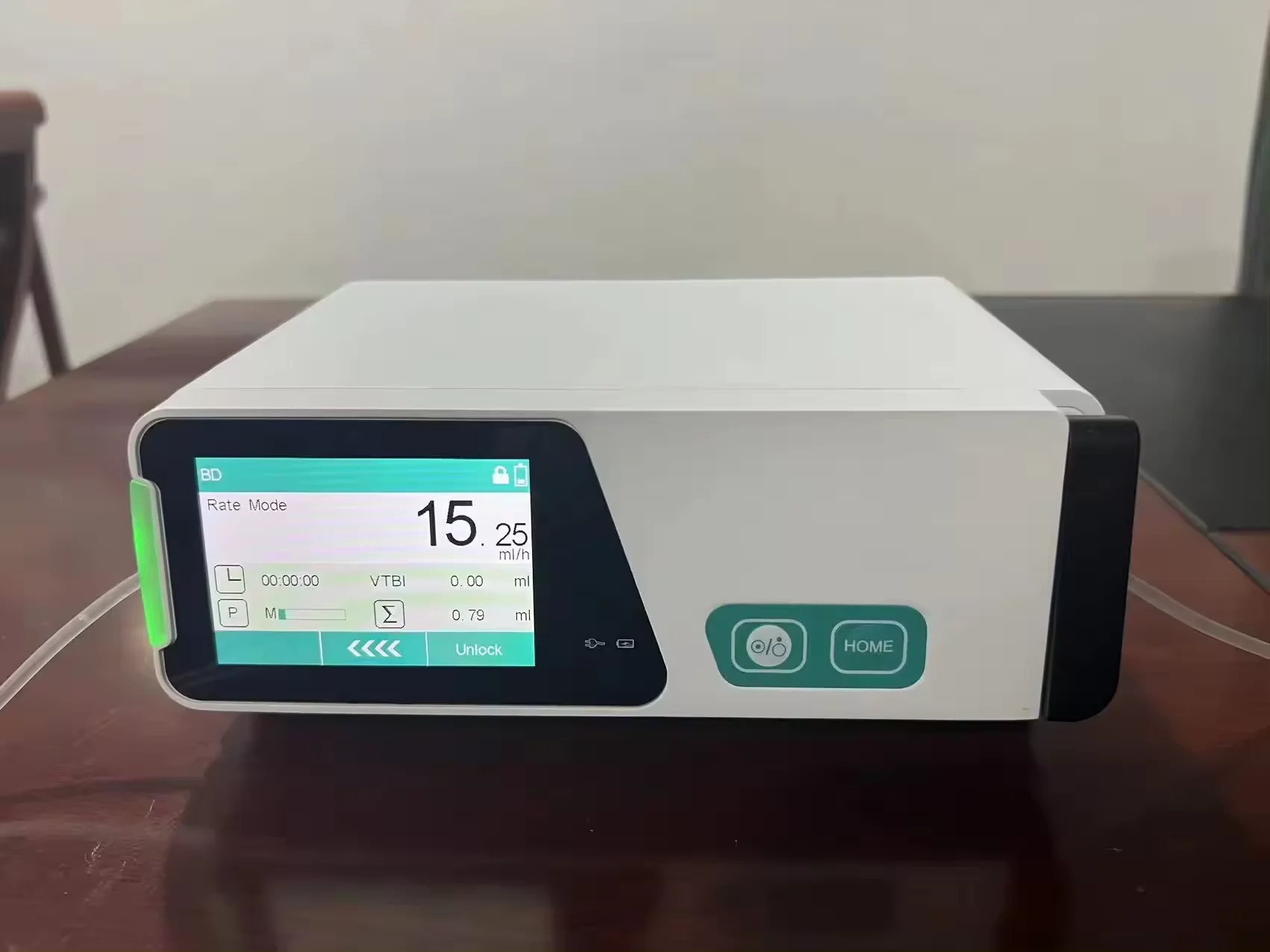 Volumetric Peristaltic IV Set Infusion Pump with Drug Library