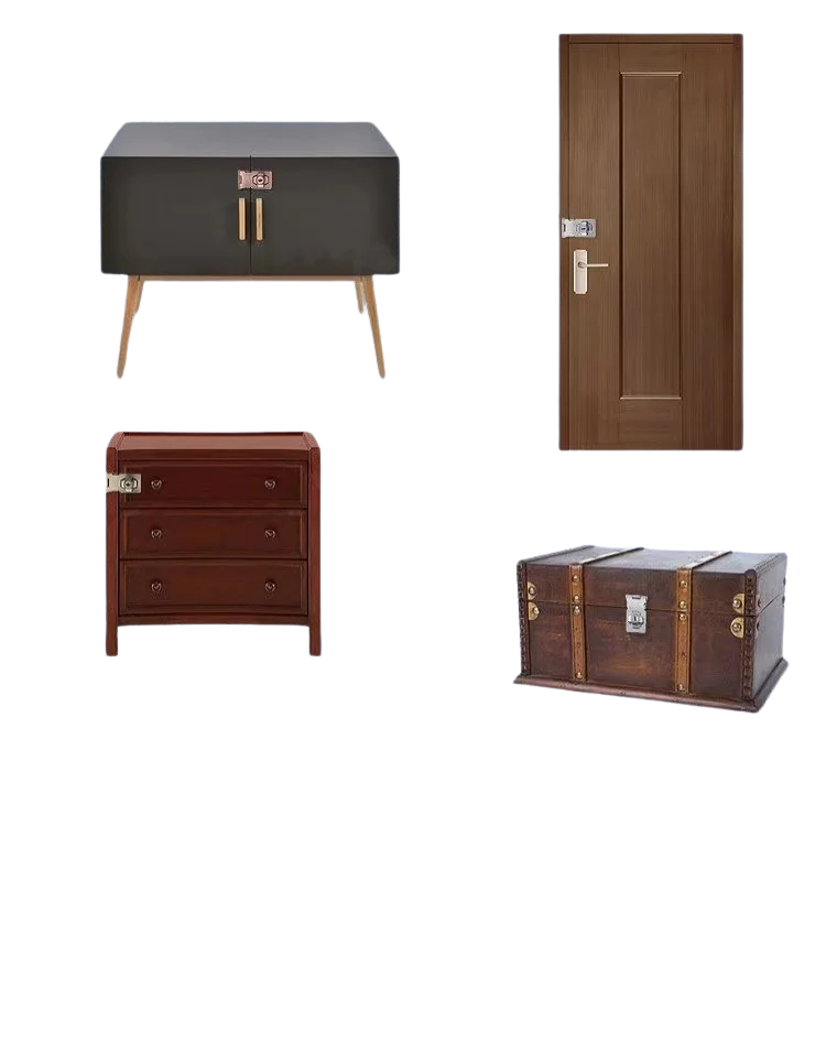 Modern Steel Zinc Alloy Furniture Lock with Password Unlock Way for Bedroom Bathroom Office Kitchen Outdoor Furniture Use