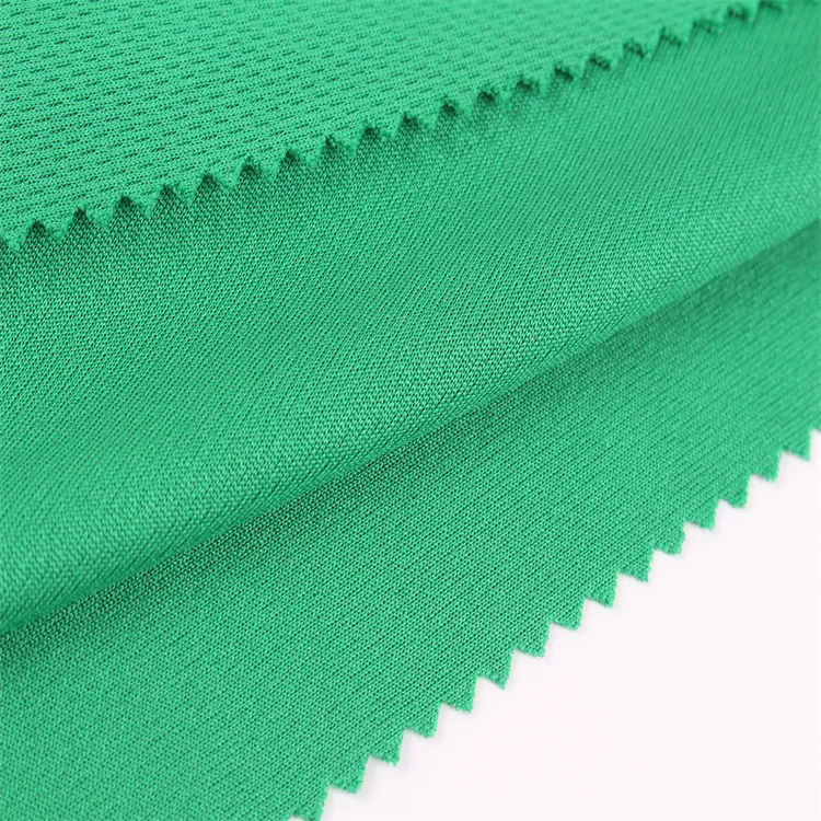 Corset Mesh Fabric Polyester Spandex For T-shirts bird eye Knitting Jersey fabric for Blazer Soccer Football uniform dry-fit tee