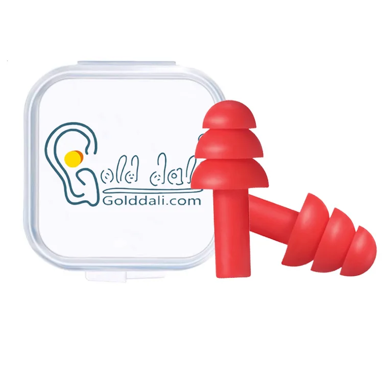 Personal Protective Custom Logo Ear Plugs Silicone Wireless Earplugs