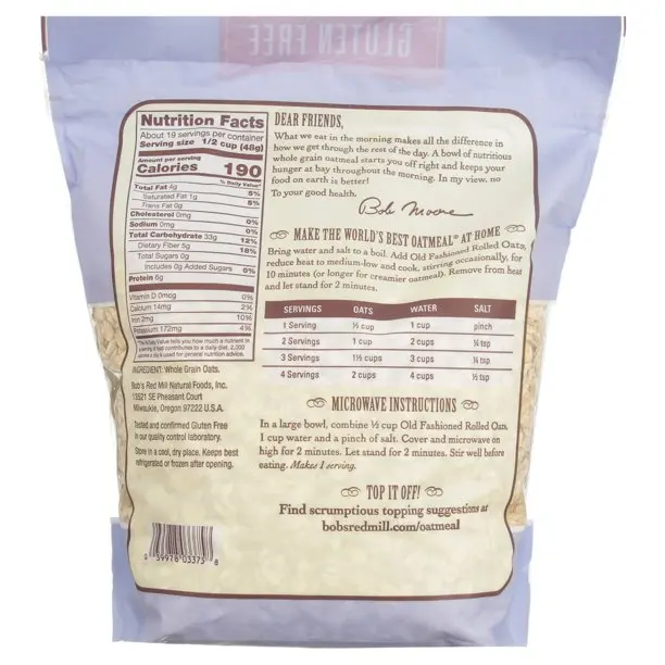 Factory Food Grade Sealing Pouch Flour Matcha Powder Dried Fig Apricot Smell Proof Macaroni Cereal Oatmeal Bags