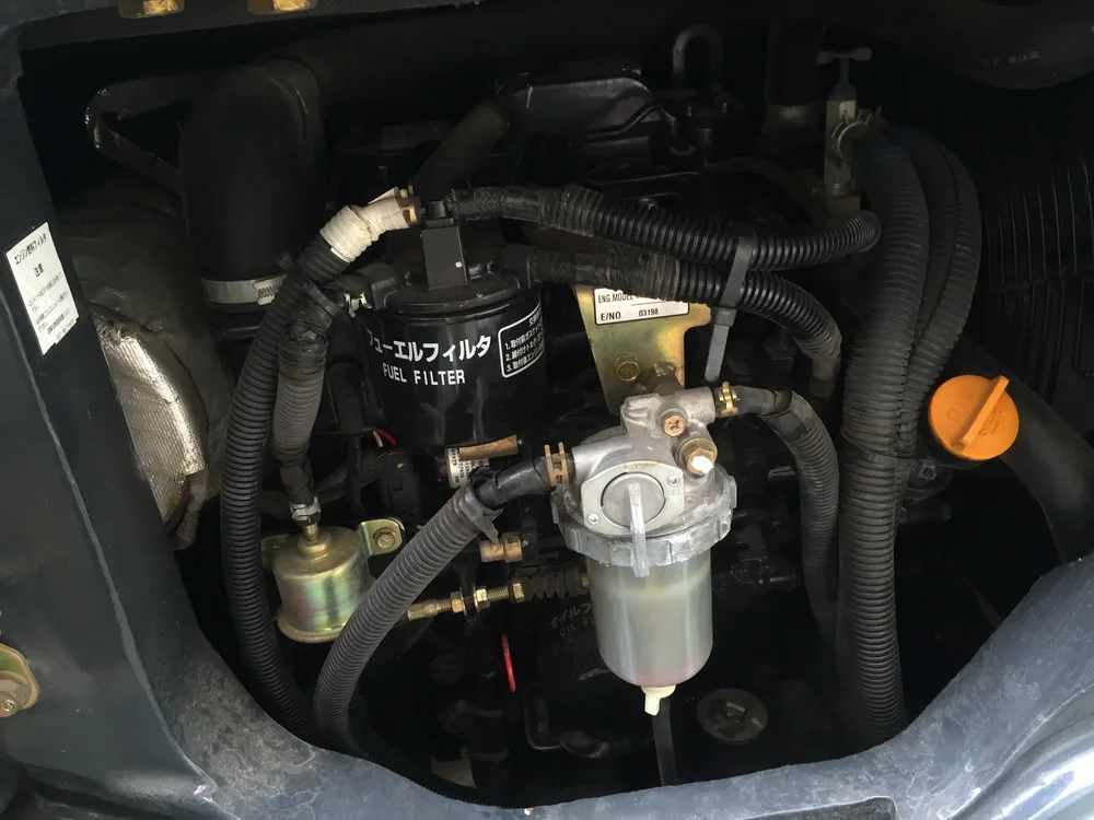 Rubber rotation Shovel attached Komatsu PC30MR-2