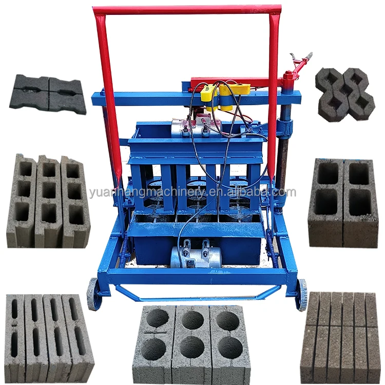 Automatic egg paver laying hollow brick making machine solid concrete block machine Fly ash cement brick machine price