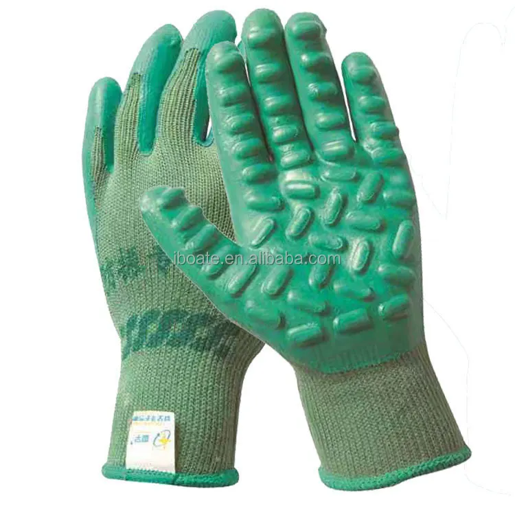 latex coating safety gloves for work 13 stitches anti Cut Level 5 And Impact Resistant Construction Safety Work Gloves