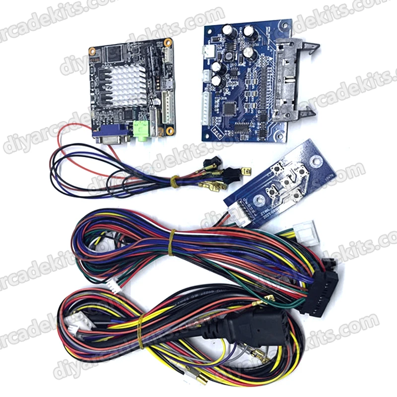 Children Arcade Simulation Car Racing Game Motherboard Amusement Game Machine Accessories FF91 Crazy Racing Kit