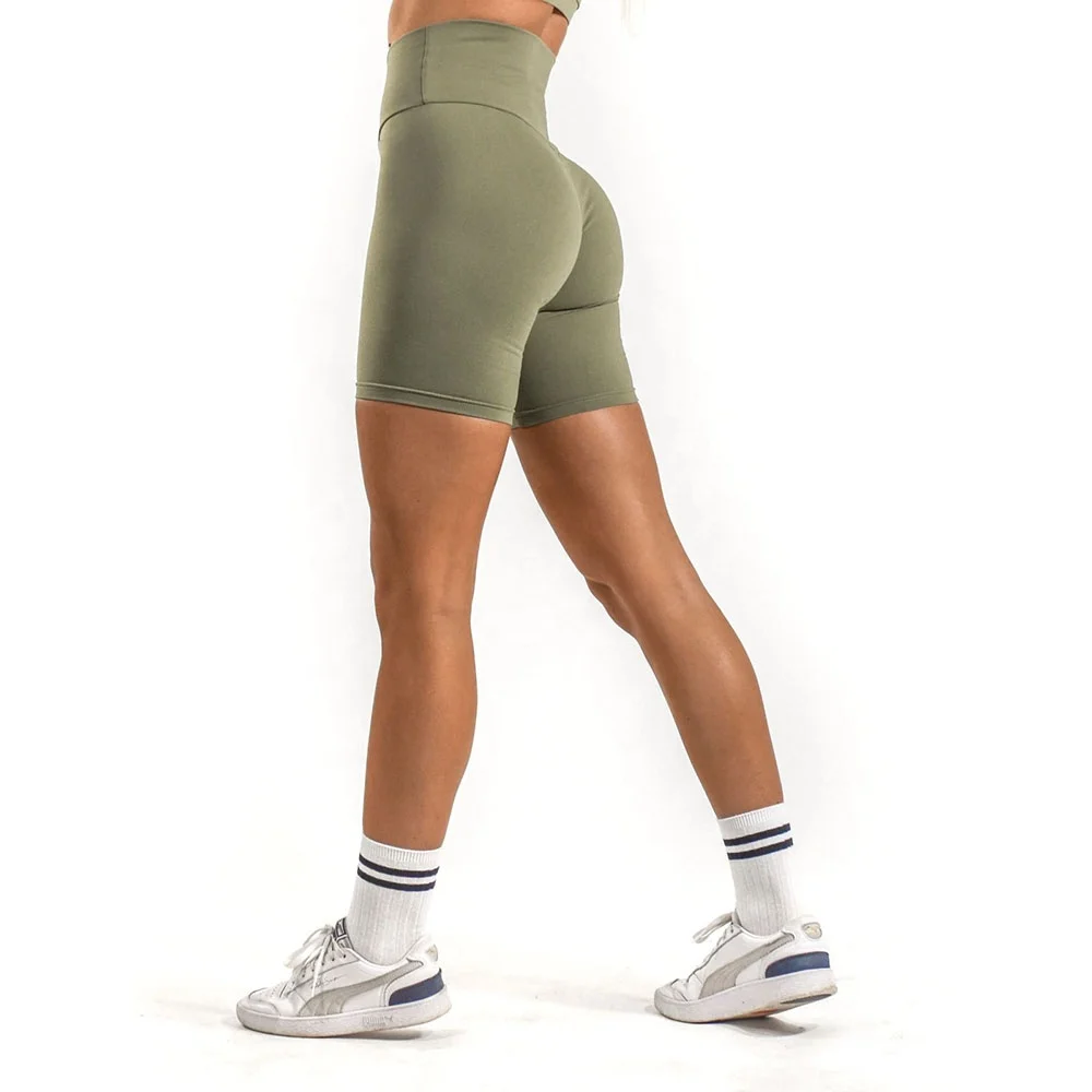 Sexy Women Fitness Shorts Cycling Biker Shorts Custom Workout Gym Shorts Women