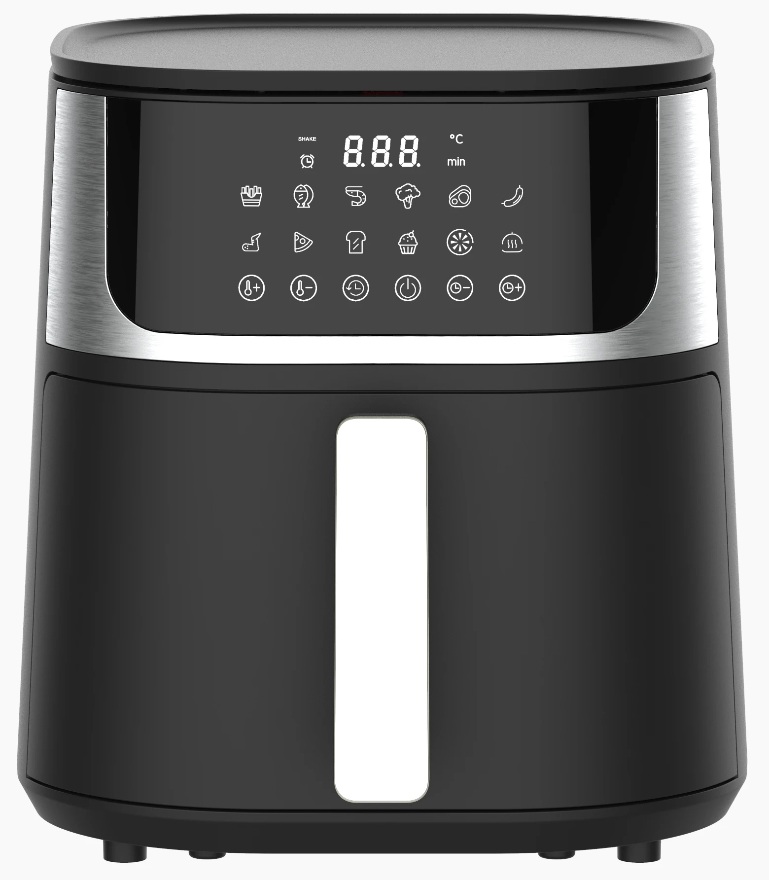 Factory Customized Household Grill Air Fryer Smarts Grill Cool Touch Handle Professional Air Fryer