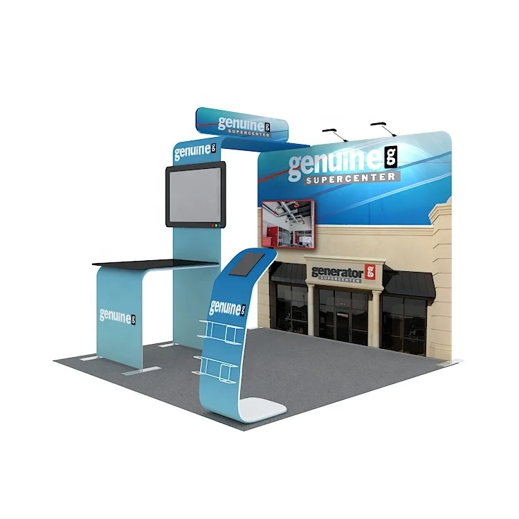 Высокое качество, индивидуальный дизайн, 10x10 алюминиевая Натяжная ткань, портативная торговая камера