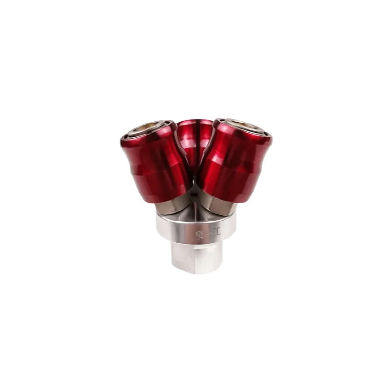 Hot Sale Pneumatic Quick-Plug Connector Pneumatic C-Type Two-Way Self-Locking Quick Coupling Pneumatic Air Quick Coupling