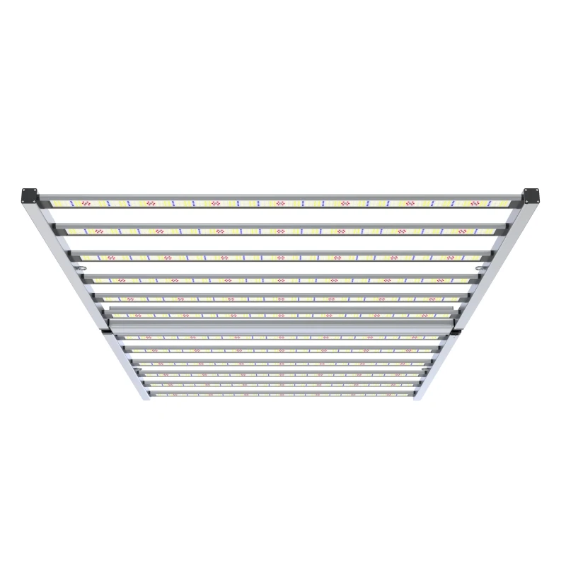 RYGH Tech Thailand Hot Sell 2 channel dimmable with UV Foldable1300w LM281B LED Grow Light