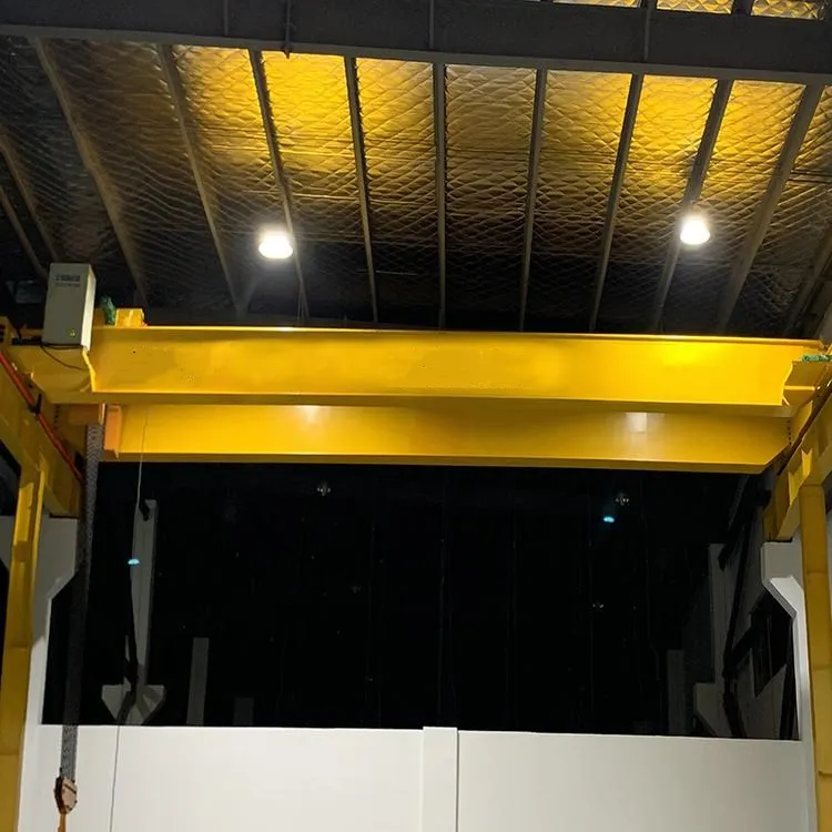 Electric Double Beam Bridge Overhead Crane 10 m 15 ton price