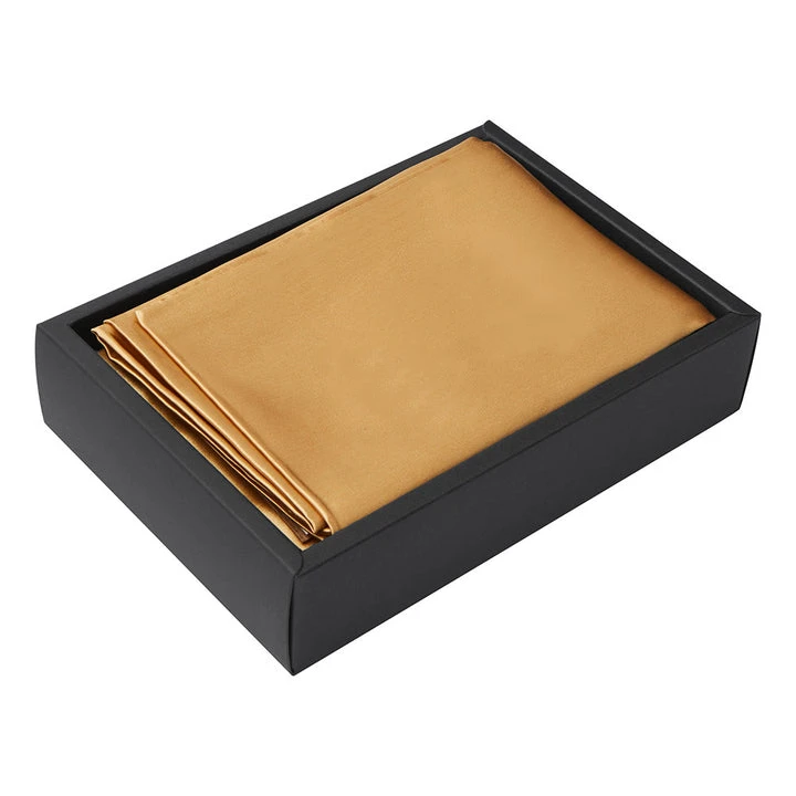 6A Degree High quality Standard Size Luxury Magnetic Gift Set Cosmetic Box cardboard Box Silk Pillowcase with  Box Packaging