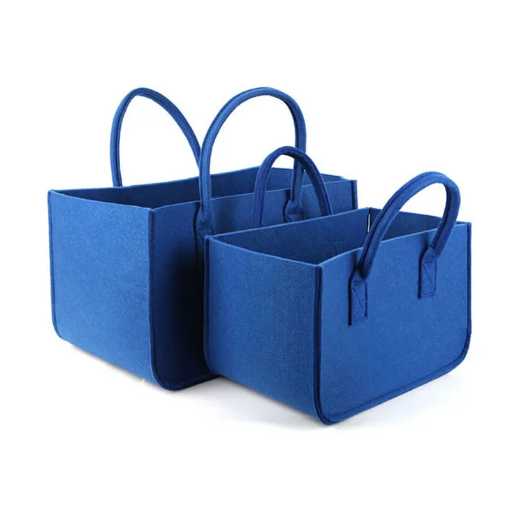 Hot Selling Laundry Basket Wool Felt Storage Basket