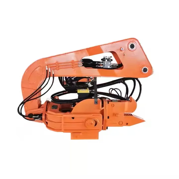 Hydraulic Pile Driver Attachment ForVibratory Hammer for Sale Hot Sale  Hydraulic Vibro Hammer Pile Driving Machine