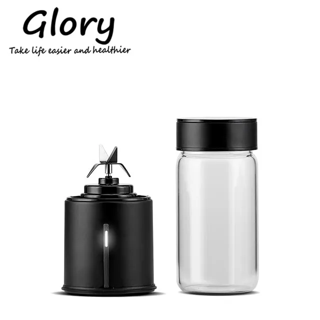 Hot sale  high end new ice crushing  stainless steel household blender juicer USB smoothie blender mini portable blender