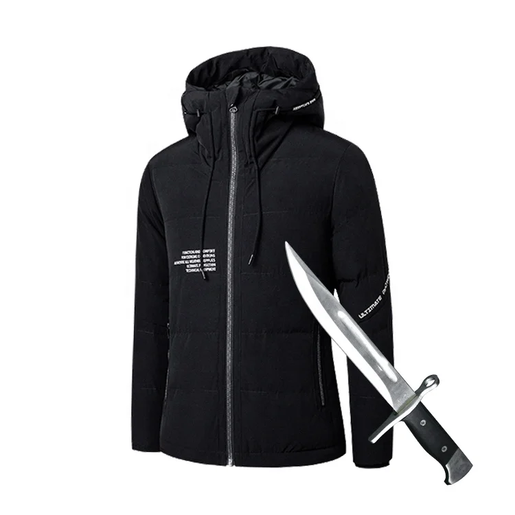 Body Defence Tactical Army Black Stab Proof Jacket Anti Slash Clothing