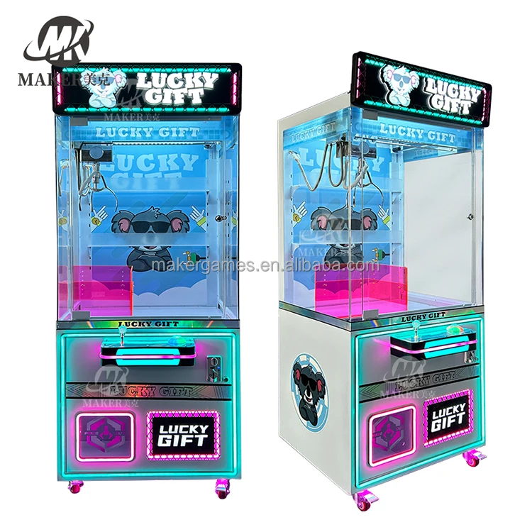 Dolls Catcher Games Machine Coin Operated Toy Arcade Crane Claw Machine Plastic Coin Operated Games