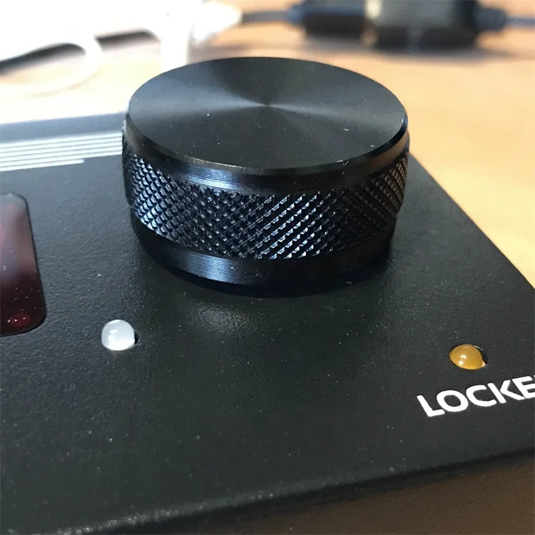 Видео! OEM CNC механическая обработка 6 мм из алюминиевого сплава аудиоприборы газовая плита гитарный громкий вал с накаткой поворотные переключатели