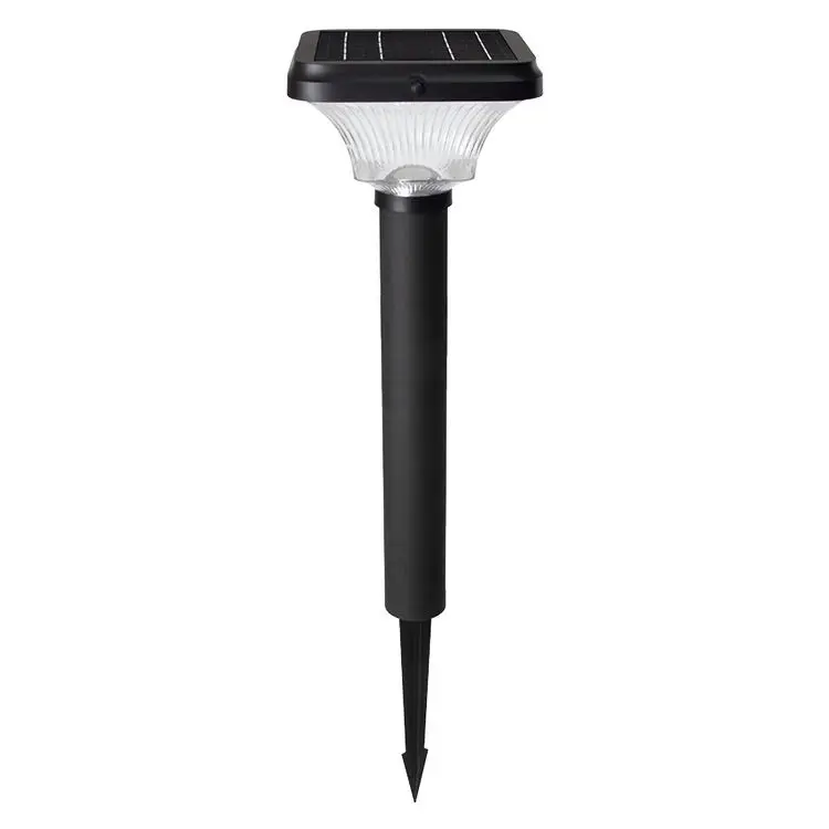 Outside Modern Luxury Home Decoration Garden Lights Black Metal Lawn Lamp