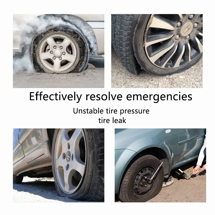 12 V Tire Inflator Pump Automatic Stop Tire Inflator Gauge Preset Car Tyre Pump Air Compressor for Car Bike Motorcycles