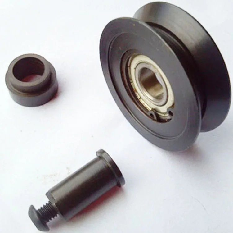 V-образный направляющий роликовый подшипник механический гусеничный шкив дверной для