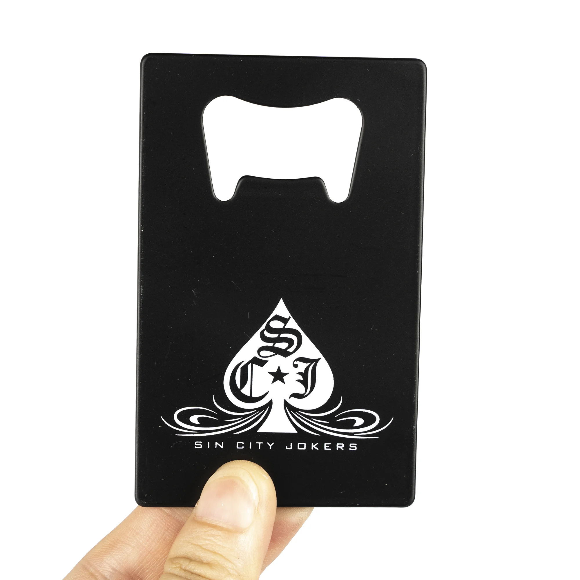 Custom Logo Soda Beer Bottle Opener Poker Card Ace Bottle Opener Gift