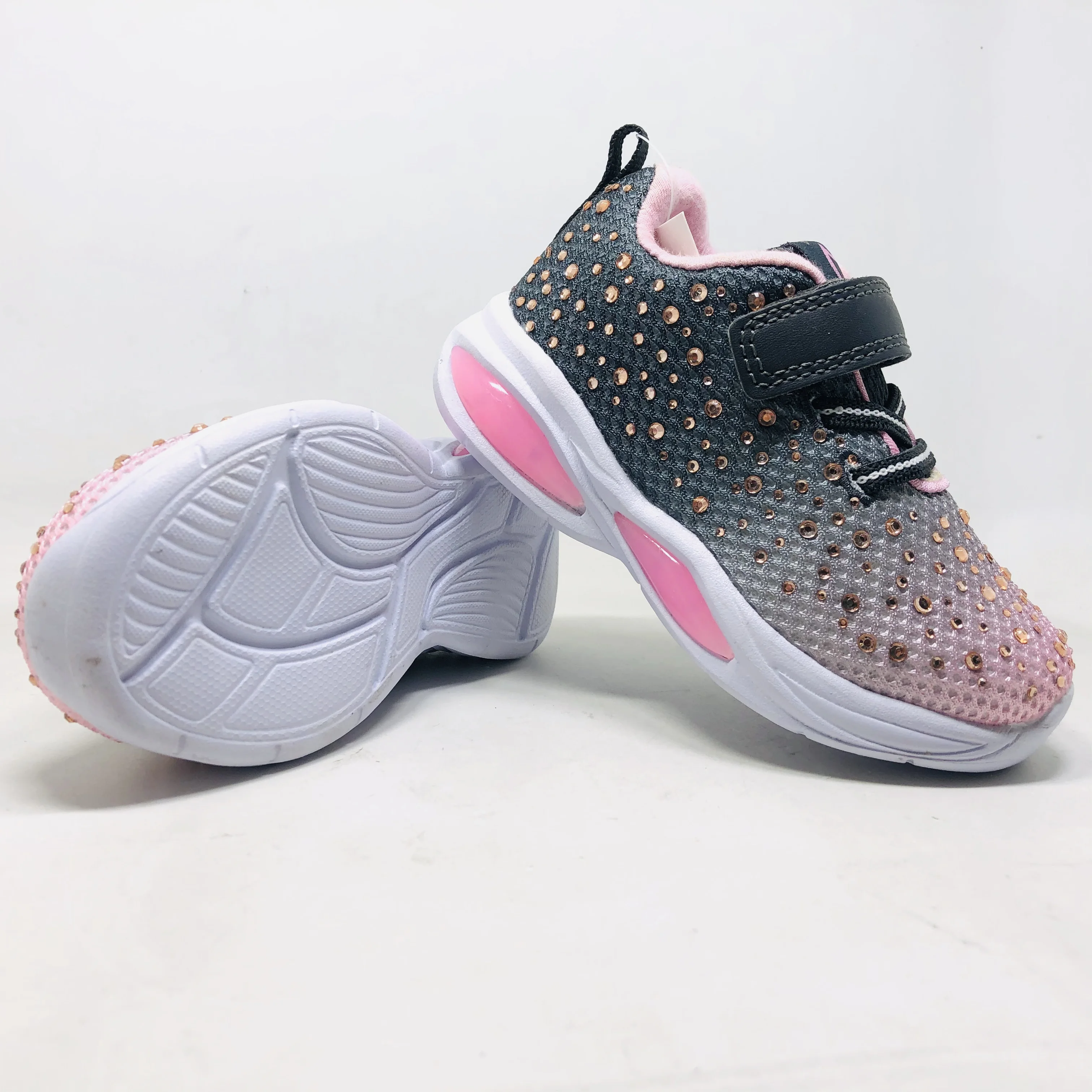 SUNTOP custom wholesale fashion girl shoes pink spot series
