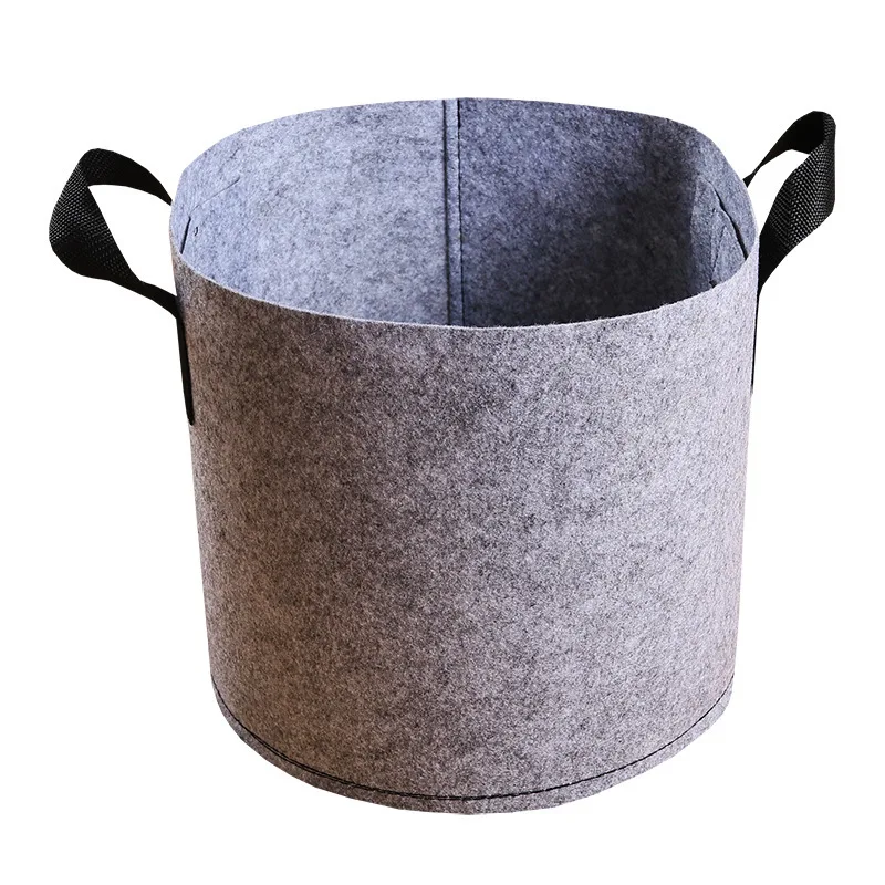 1 2 3 5-Gallon Aeration Fabric Pot Plant Grow Bags With Handles Grow Fabric Grow Bag Pots