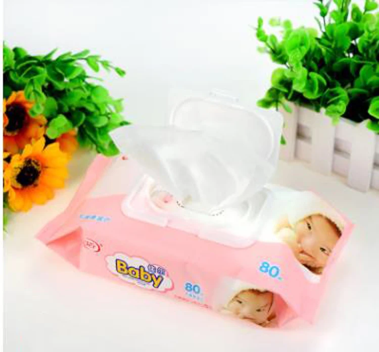 
Customized size bamboo disposable alcohol free baby cleaning wipes 