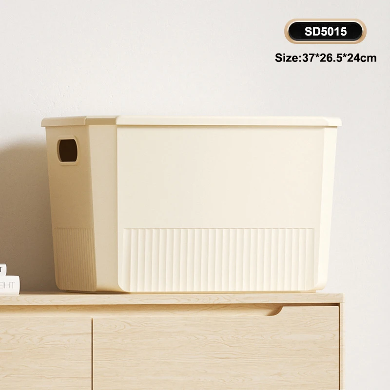 Wholesale Eco-friendly Home-use Plastic Box Storage Bins Exquisite Multi-purpose Organizer Box with Lid