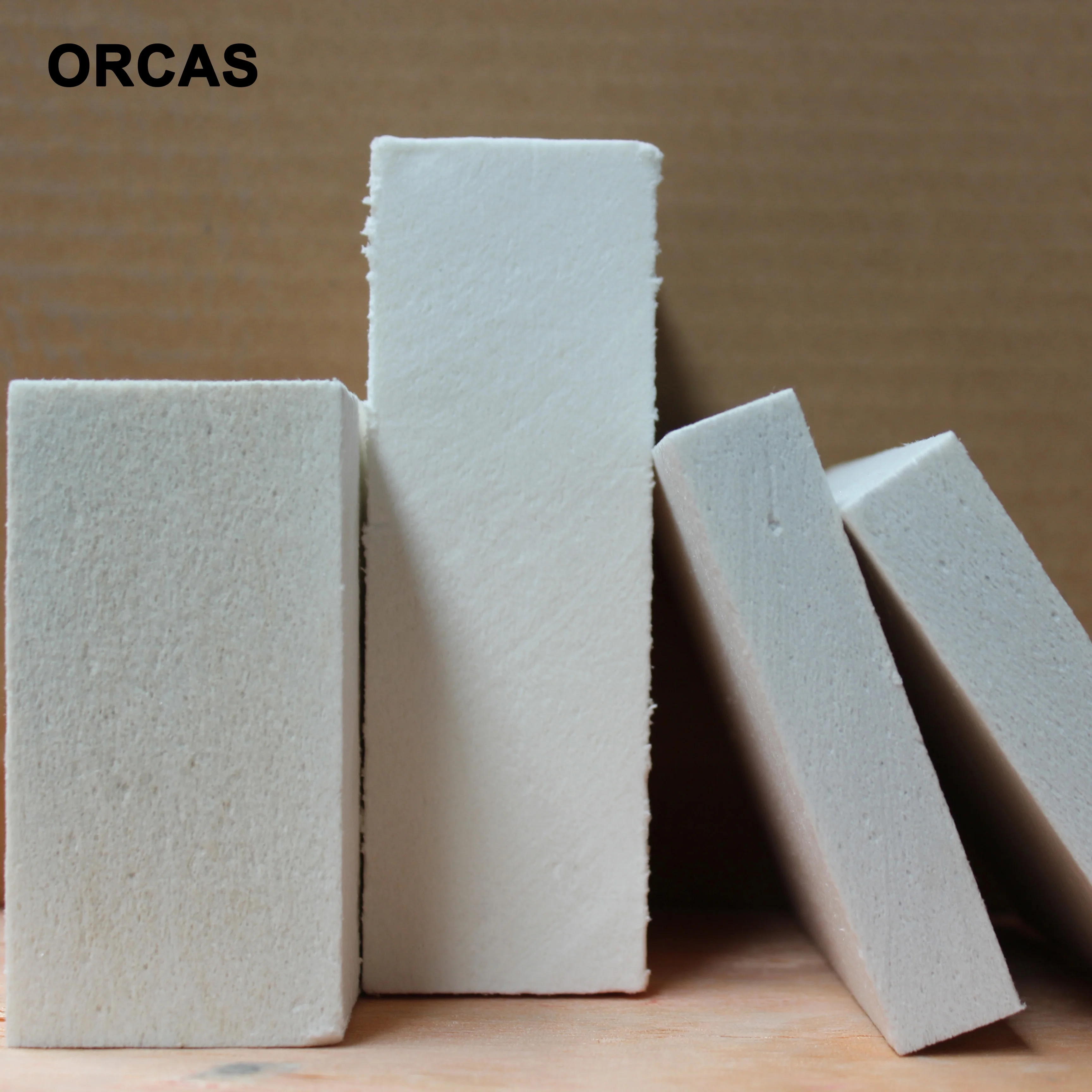 1800C High Temperature Insulation Polycrystalline Mullite Fiber Board for Industrial Furnace