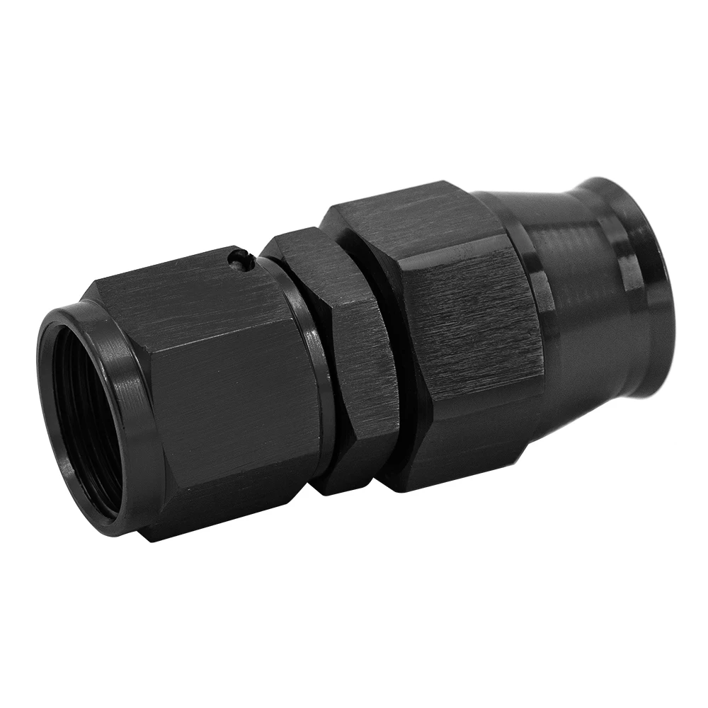 Universal PTEF AN6 AN8 AN10 Straight 0 45 90 120 180 Degree Reusable Swivel PTFE Hose End Fitting