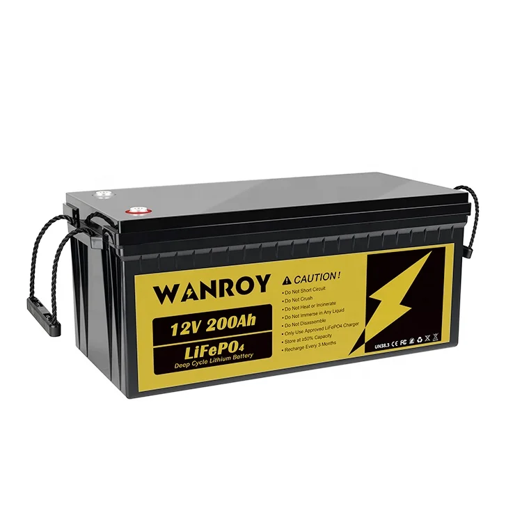 Dropshipping 12V 100Ah 200Ah LiFePo4 Battery Pack Built-in BMS Lithium Iron Phosphate Batteries for Golf Cart Solar