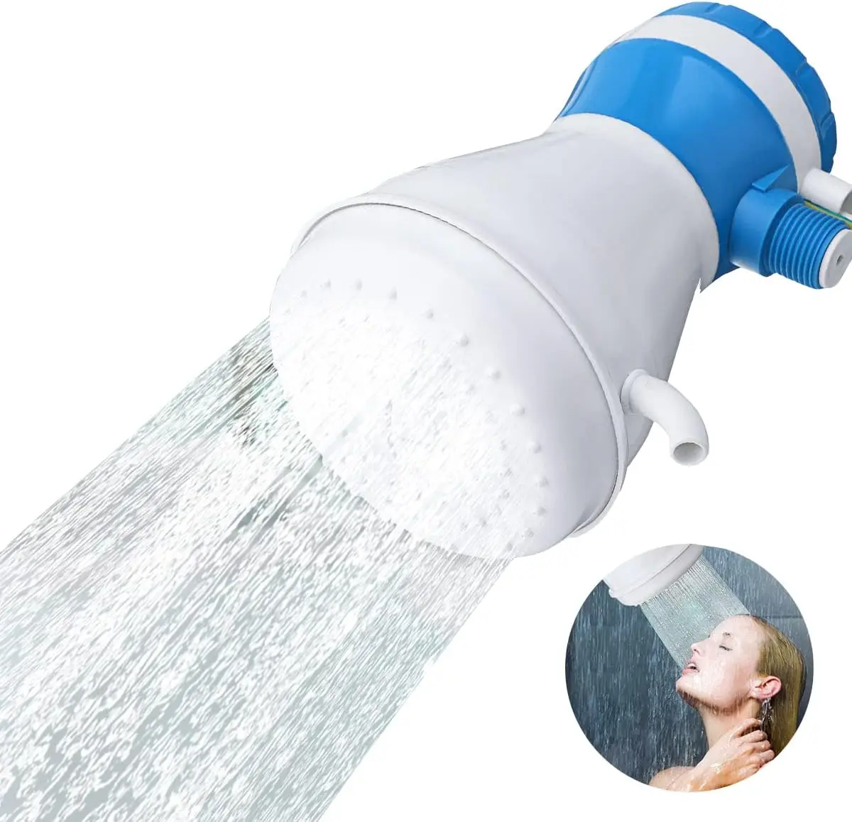 4400W Mini Electiic Shower instant Heater 110V 220V Instant Heating shower head EW006