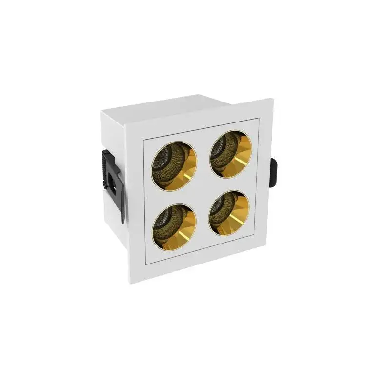 Новый продукт потолочный светильник с алюминиевым креплением внутренний Регулируемый Встроенный 8 Вт светодиодный прожектор