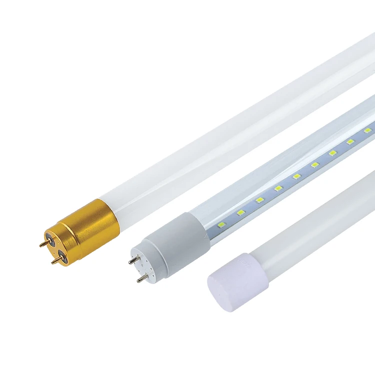 High Lumen 2FT 4FT T8 LED Tube Light 600mm 1200mm 9W 18W SMD T8 LED Glass Tube