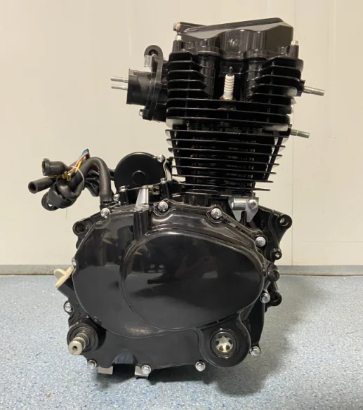 Motorcycle Engine Air Cooled 1 Cylinder 4 Stroke 163FML Engine CG200 For Honda Yamaha Engine Assembly