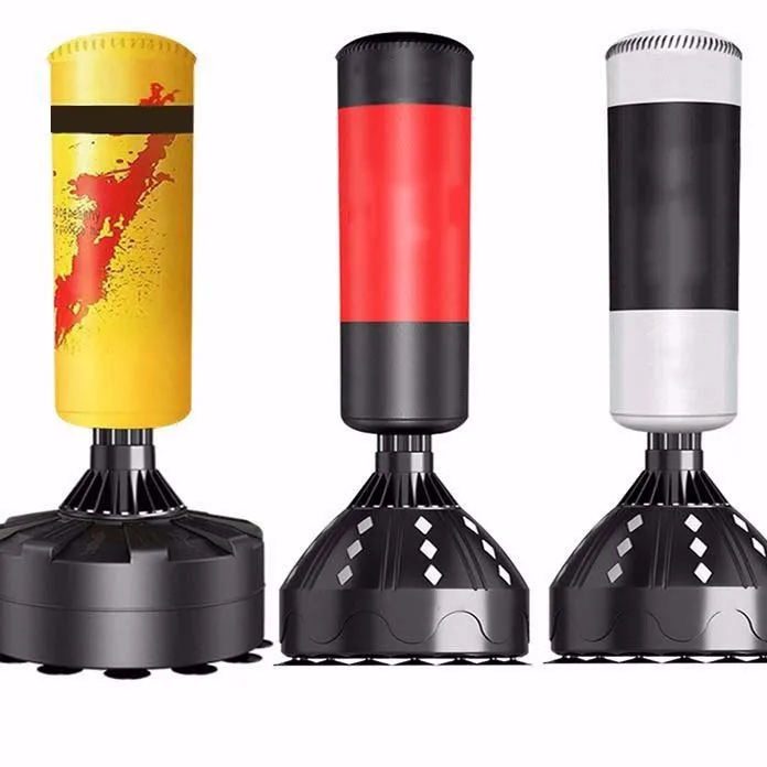 Sandbag Suction Cup Vertical Boxing Sanda  Waist-free Spring Sandbag