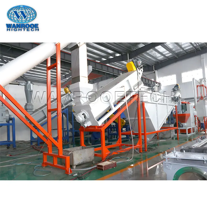 Переработанные ПЭТ хлопья серии PNQT, стиральная машина, пластиковая бутылка, стиральная линия