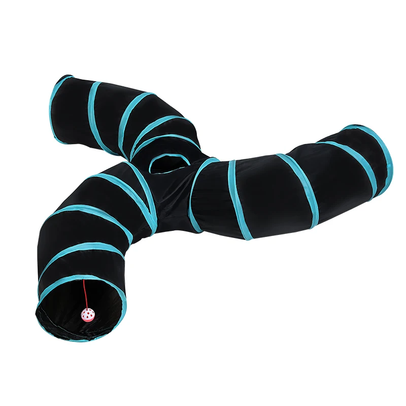 Производители товаров для домашних животных, оптовая продажа, туннель для домашних животных, складной бумажный туннель для кошек, игрушки для кошек, игрушки для кошек