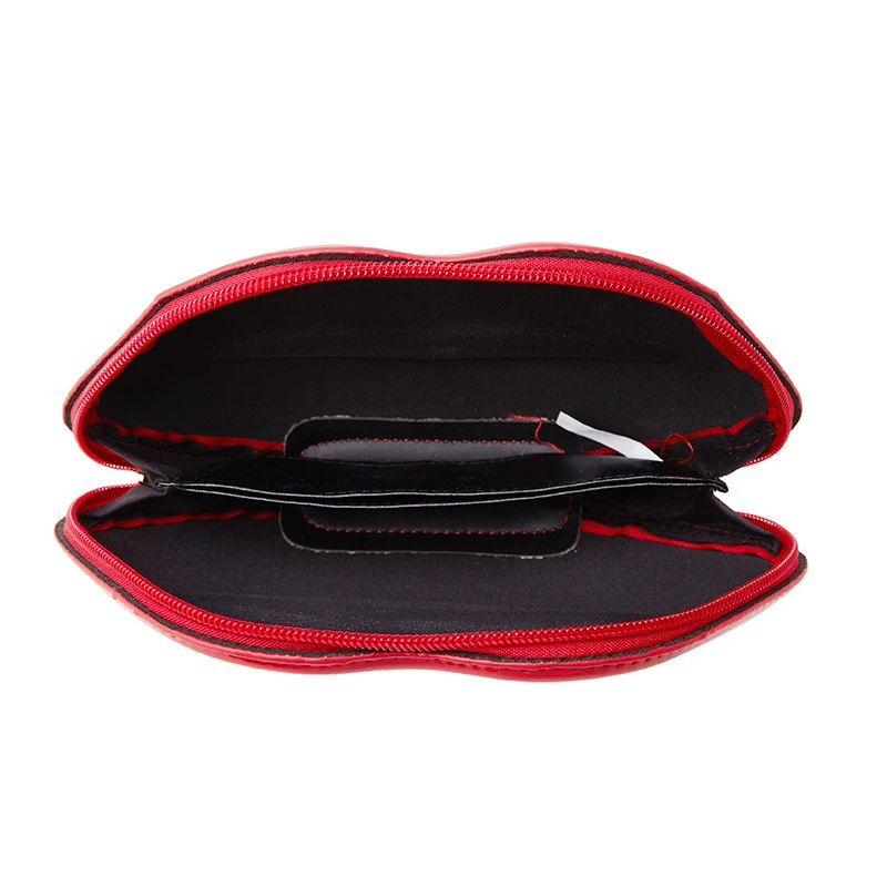 
Wholesale custom Various colors Lip-shaped Trendy korean style ladies evening clutch bag 