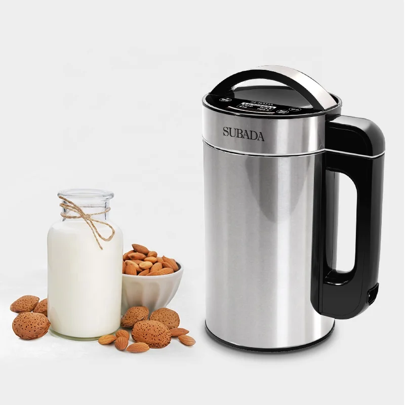 OEM Automatic Tiger Nut Milk Machine SS304 1.5L Soya Free Filter Oat Almond Maker