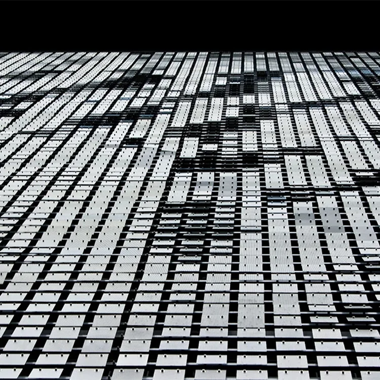 Modern Design Wind-Driven Curtain Wall Facades Material Building Construction Outdoor Application Aluminum Alloy