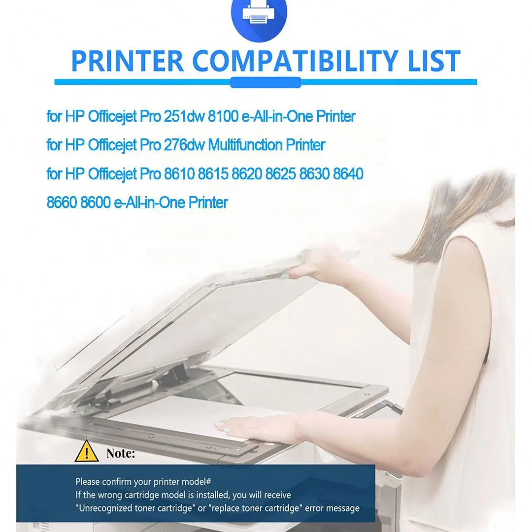 950XL 951XL чернильный бак для HP Officejet Pro 8610 8620 8630 8660 8600 принтер картридж совместимый