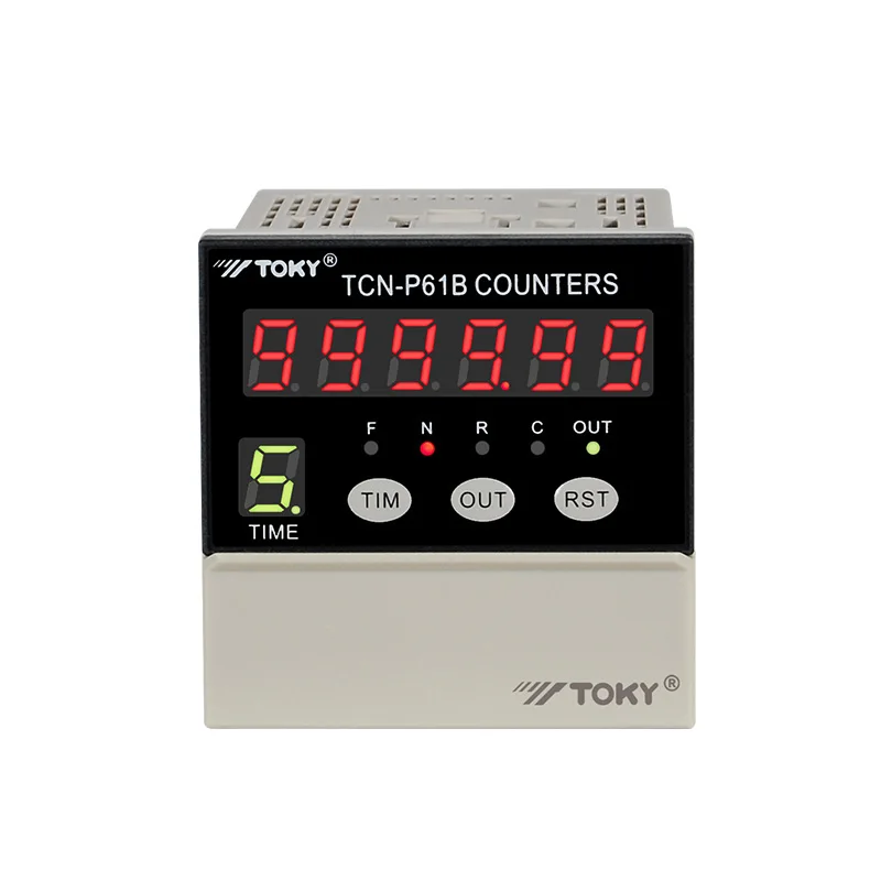 Digital Counter Circuit Relay Output Preset Electric 6 Digit Digital Pulse Counter